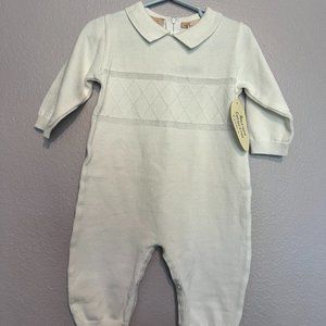 Elegant Christening Romper